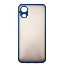 Чохол до мобільного телефона Dengos Matte для Samsung Galaxy A03 Core (blue) (DG-TPU-MATT-97)