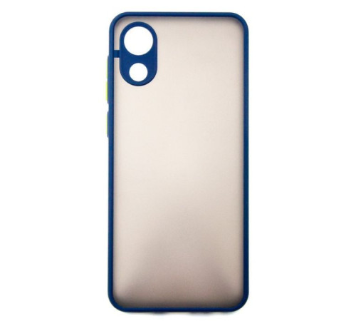 Чохол до мобільного телефона Dengos Matte для Samsung Galaxy A03 Core (blue) (DG-TPU-MATT-97)