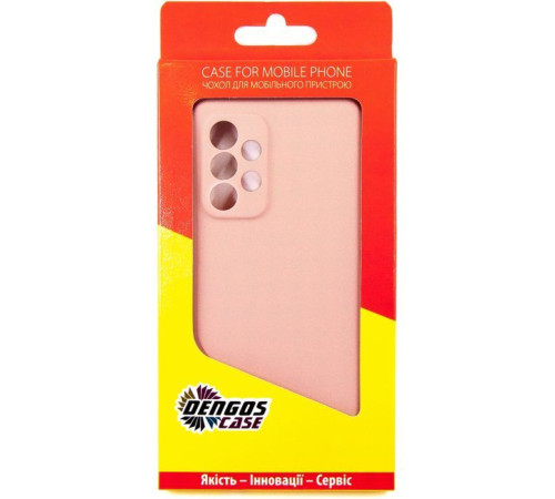 Чохол до мобільного телефона Dengos Soft для Samsung Galaxy A53 (pink) (DG-TPU-SOFT-02)