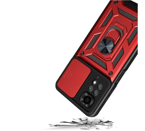 Чохол до мобільного телефона BeCover Military Xiaomi Redmi Note 11 / Note 11S Red (707415)