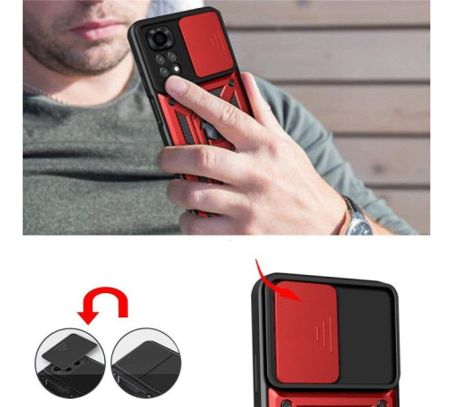 Чохол до мобільного телефона BeCover Military Xiaomi Redmi Note 11 / Note 11S Red (707415)