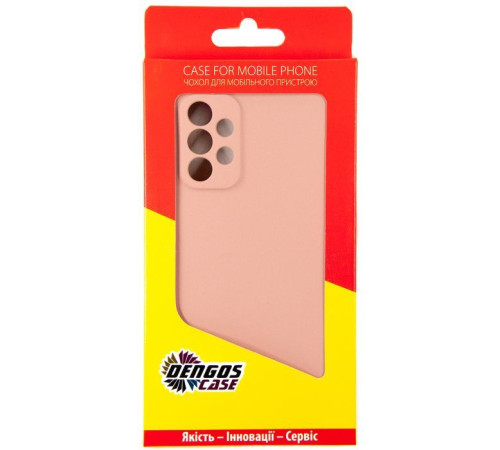 Чохол до мобільного телефона Dengos Soft Samsung Galaxy A23 (pink) (DG-TPU-SOFT-06)