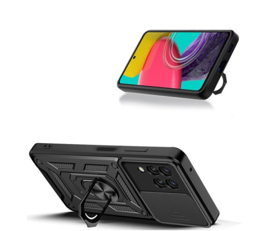 Чохол до мобільного телефона BeCover Military Samsung Galaxy M33 SM-M336 Black (707387)