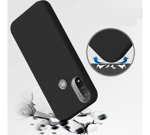 Чохол до мобільного телефона BeCover Motorola Moto E20 Black (707612)