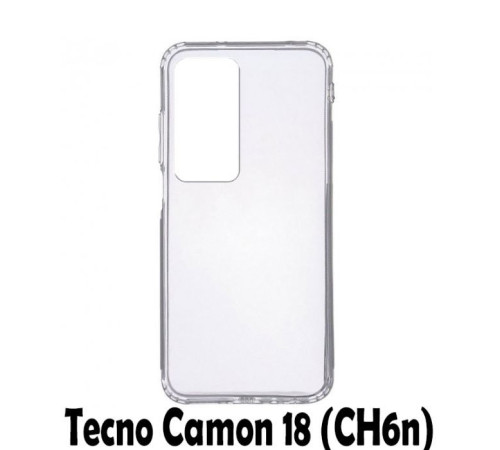 Чохол до мобільного телефона BeCover Tecno Camon 18 (CH6n) Transparancy (707629)