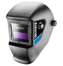 Маска сварщика Graphite автозатемнение, 1/15000 сек, два датчика дуги, регулировка с (56H822)