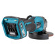 Шлифовальная машина Makita GA023GM201 XGT 40 V Max, 125мм, BL4040x2, DC40RA (GA023GM201)
