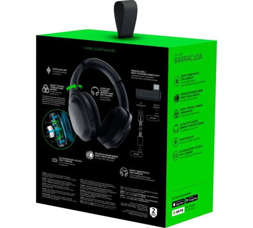 Наушники Razer Barracuda Black (RZ04-03790100-R3M1)