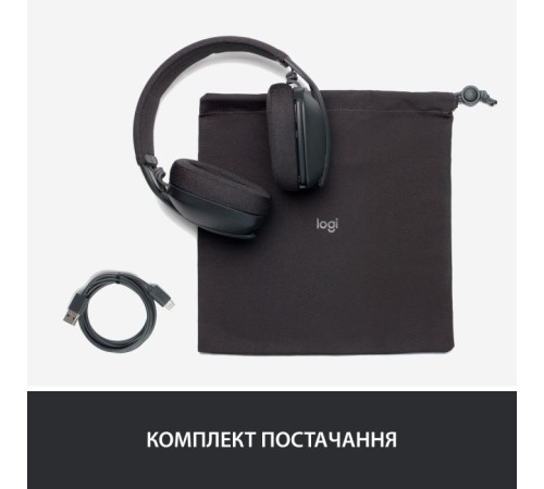 Навушники Logitech Zone Vibe 100 Wireless Graphite (981-001213)