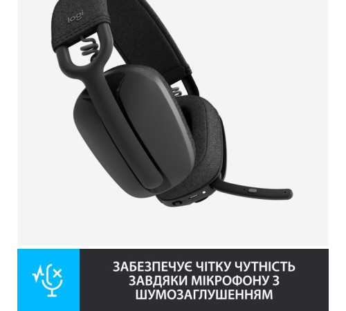 Навушники Logitech Zone Vibe 100 Wireless Graphite (981-001213)