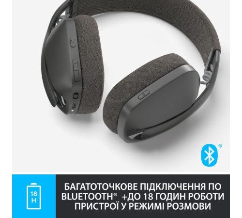 Навушники Logitech Zone Vibe 100 Wireless Graphite (981-001213)