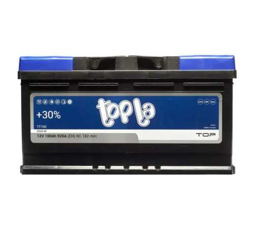 Акумулятор автомобільний Topla 100 Ah/12V TOP Euro (118 800)