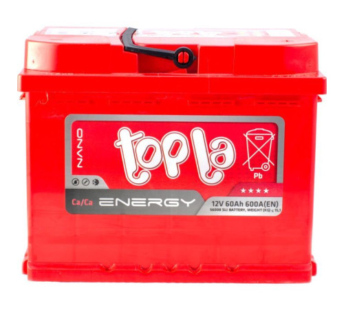Акумулятор автомобільний Topla 60 Ah/12V Energy Euro (108 060)
