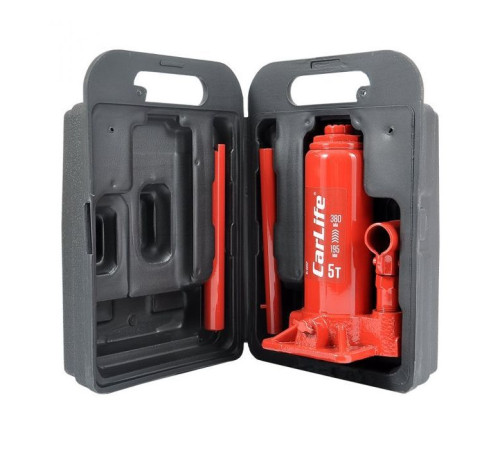 Домкрат CarLife 5т 195-380мм (BJ405P)