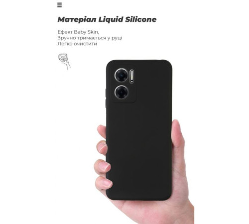 Чохол до мобільного телефона Armorstandart ICON Case Xiaomi Redmi 10 5G/11 Prime 5G/Note 11E 5G Black (ARM61851)