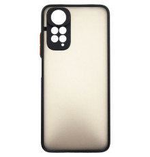 Чохол до мобільного телефона Dengos Matte Xiaomi Redmi Note 11 (black) (DG-TPU-MATT-113)