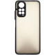 Чохол до мобільного телефона Dengos Matte Xiaomi Redmi Note 11 (black) (DG-TPU-MATT-113)