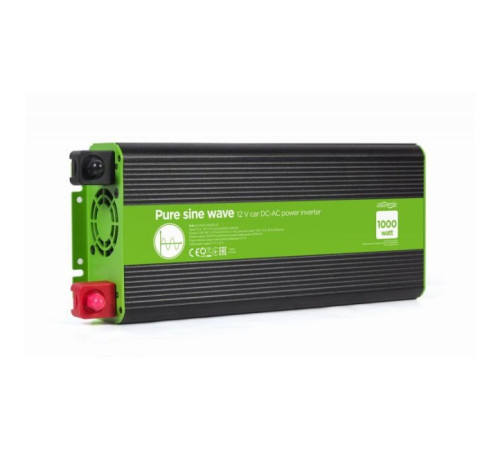 Автомобильный инвертор 12V/230V 1000W (2000W peak power) чистая синусоида EnerGenie (EG-PWC-PS1000-01)