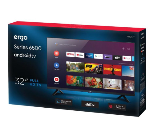 Телевізор Ergo 32GFS6500