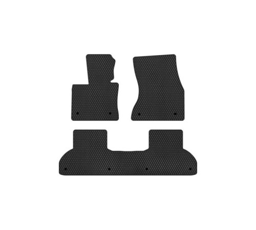 Килимок в салон EVAtech BMW X5 (F15) 2013-2018 3 покоління SUV EU (BM330ZB3BW6RBB)
