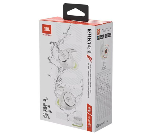 Навушники JBL Reflect Aero TWS White (JBLREFLECTAEROWHT)