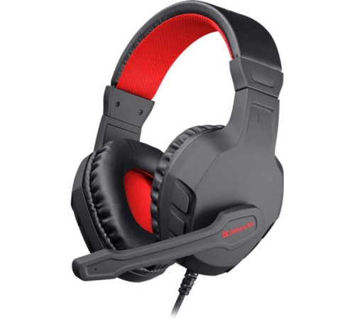 Навушники Defender Сujo Black-Red (64505)