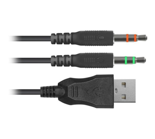 Навушники Defender Dexter RGB Black (64595)