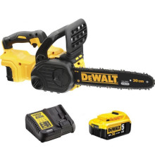 Ланцюгова пила DeWALT 18 В, 5 Ач, шина 30 см, ланцюг OREGON 3/8 (DCM565P1)