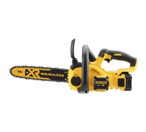 Цепная пила DeWALT 18 В, 5 Ач, шина 30 см, цепь OREGON 3/8 (DCM565P1)