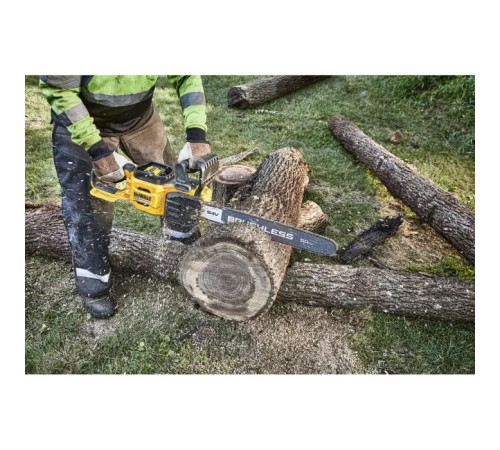 Цепная пила DeWALT 54 В, шина 50 см, цепь OREGON 3/8 (DCMCS575X1)