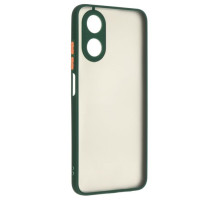 Чохол до мобільного телефона Armorstandart Frosted Matte OPPO A17 4G/A17k 4G Dark Green (ARM66726)