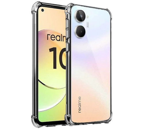 Чохол до мобільного телефона BeCover Anti-Shock Realme 10 Clear (708927)