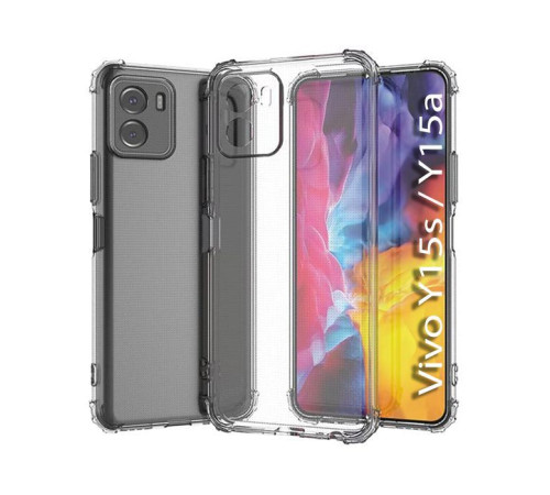 Чохол до мобільного телефона BeCover Anti-Shock Vivo Y15s / Y15a Clear (708928)