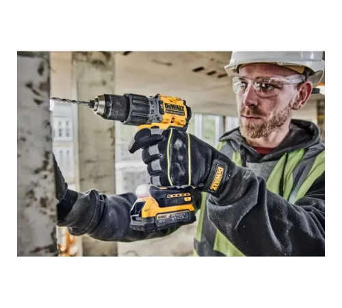 Шуруповерт DeWALT XR Li-Ion PowerStack 90 Нм, 18V 2x1.7Ah, кейс TSTAK (DCD805E2T)
