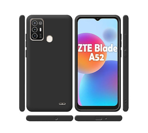 Чохол до мобільного телефона BeCover ZTE Blade A52 Black (708941)