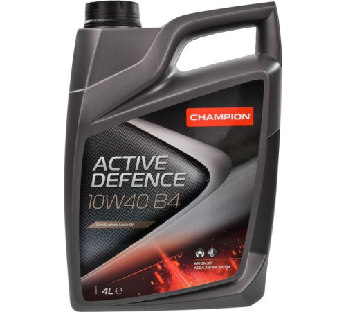 Моторное масло Champion ACTIVE DEFENCE 10W40 B4 4л (8204111)