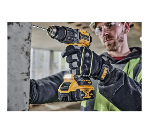 Шуруповерт DeWALT 18V XR Li-Ion 5Ah, 90 Нм, 0-650/0-2000 об/хв., кейс TSTAK (DCD805P2T)