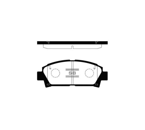 Гальмівні колодки HI-Q SP1466