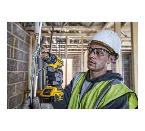 Будівельний фен DeWALT 18В, 290 - 530 °C, 0.5 кг (без АКБ та ЗП) (DCE530N)