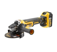 Шліфувальна машина DeWALT 18В XR Li-lon, 2x5Ah, 125 мм, 9000 об/хв (DCG405P2)