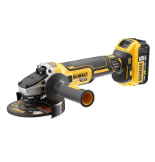 Шліфувальна машина DeWALT 18В XR Li-lon, 2x5Ah, 125 мм, 9000 об/хв (DCG405P2)