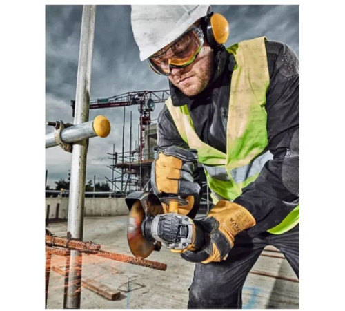 Шліфувальна машина DeWALT 18В XR Li-lon, 2x5Ah, 125 мм, 9000 об/хв (DCG405P2)