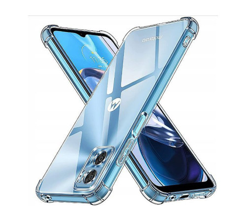 Чохол до мобільного телефона BeCover Anti-Shock Motorola Moto E22/E22i Clear (709321)