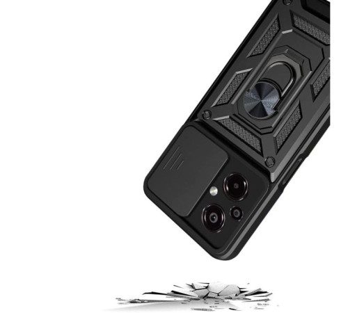 Чохол до мобільного телефона BeCover Military Poco M5 4G Black (709121)