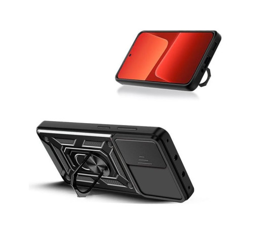 Чохол до мобільного телефона BeCover Military Poco M5 4G Black (709121)