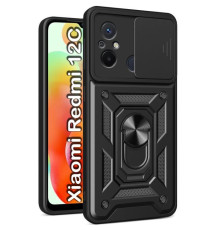Чохол до мобільного телефона BeCover Military Xiaomi Redmi 12C Black (709165)