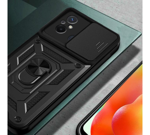 Чохол до мобільного телефона BeCover Military Xiaomi Redmi 12C Black (709165)