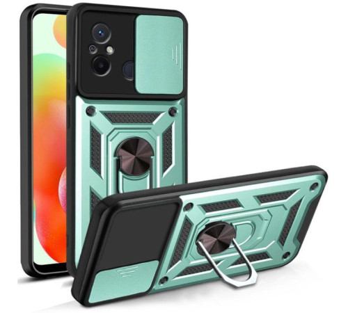 Чохол до мобільного телефона BeCover Military Xiaomi Redmi 12C Dark Green (709167)