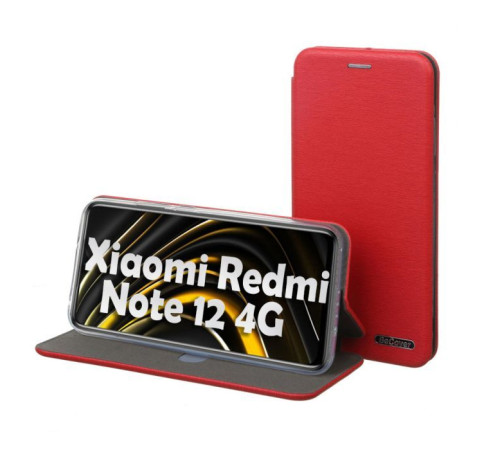 Чохол до мобільного телефона BeCover Exclusive Xiaomi Redmi Note 12 4G Burgundy Red (709057)