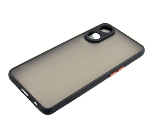 Чохол до мобільного телефона Dengos Matte OPPO Reno 8T (black) (DG-TPU-MATT-124)